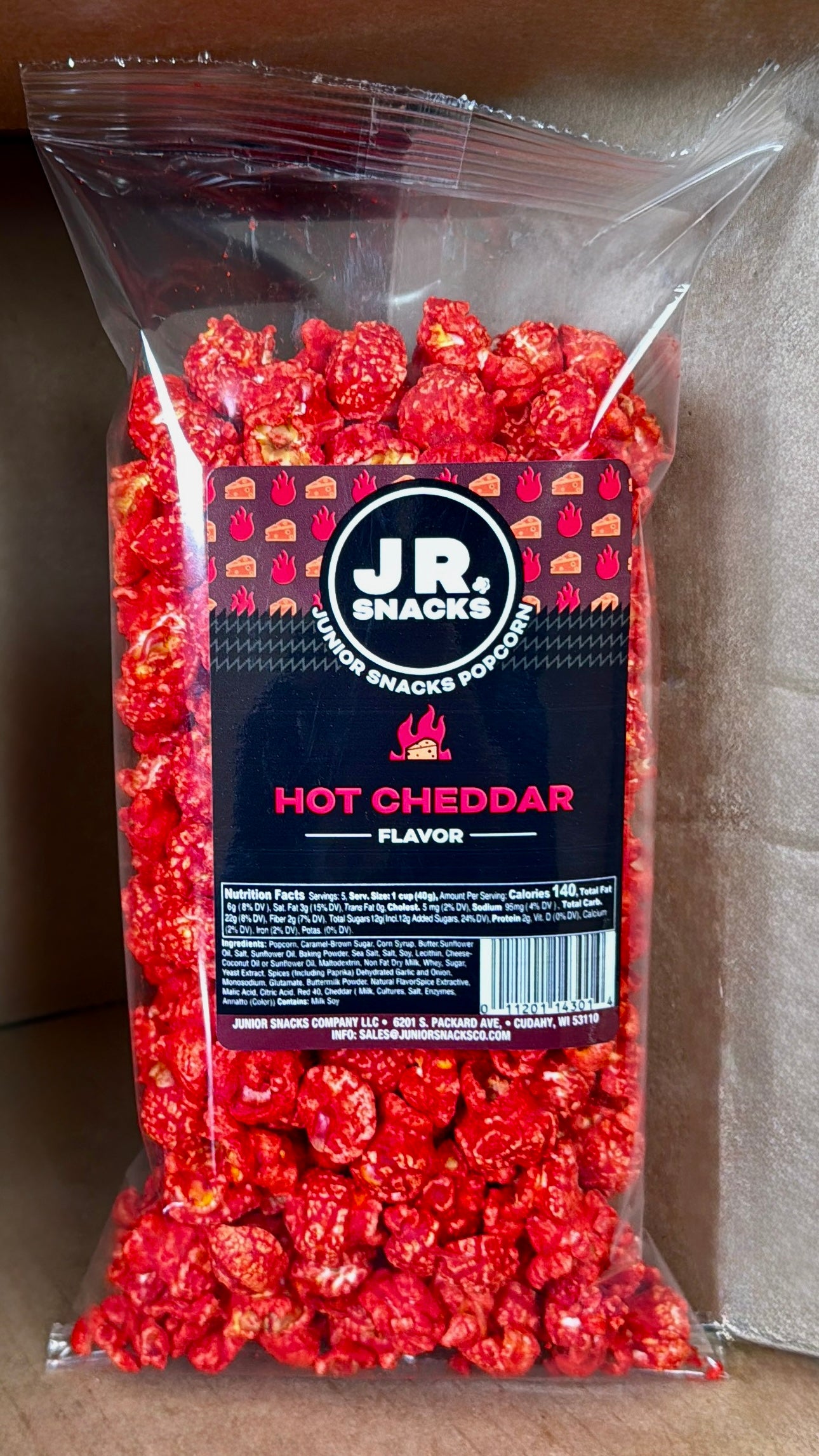 Junior Snacks Co. Hot Cheddar