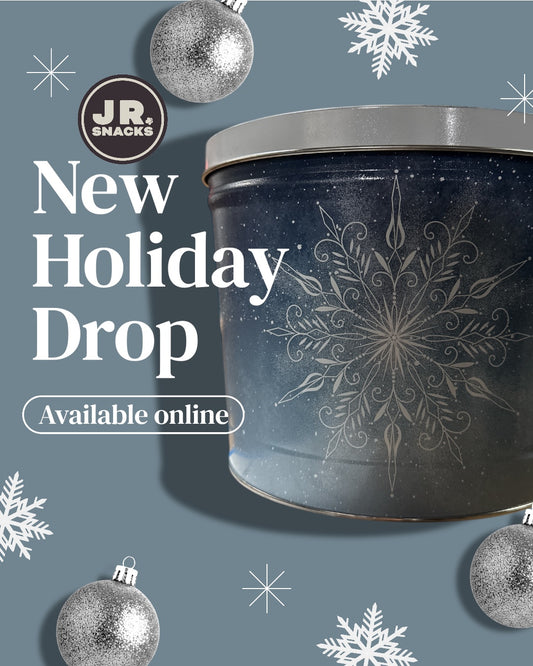 JR. Snacks Holiday 2 Gallon Tins