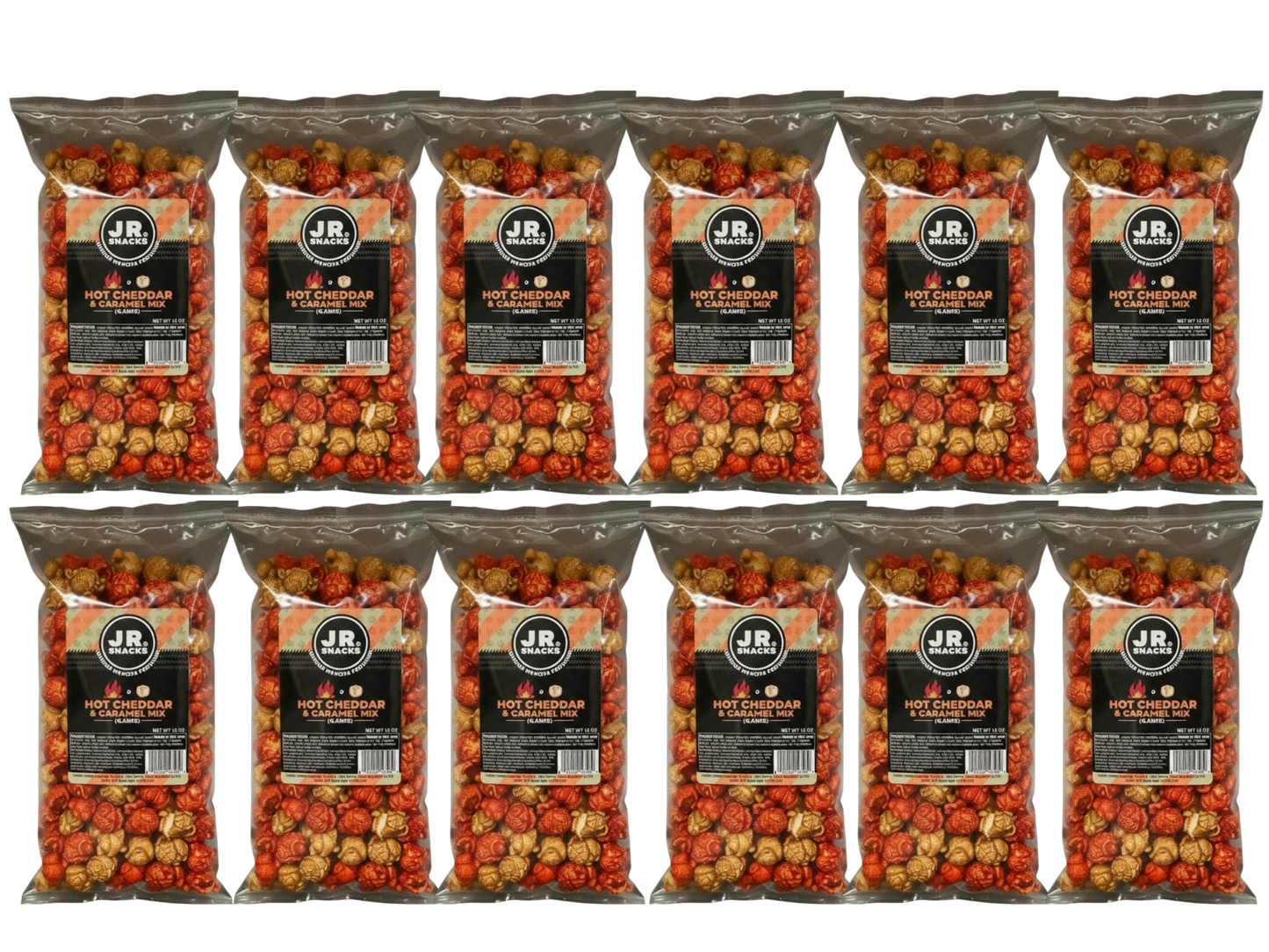 Junior Snacks Hot Cheddar & Caramel Mix