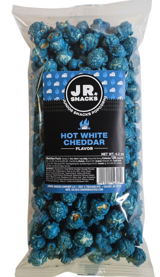Junior Snacks Co. Hot White Cheddar