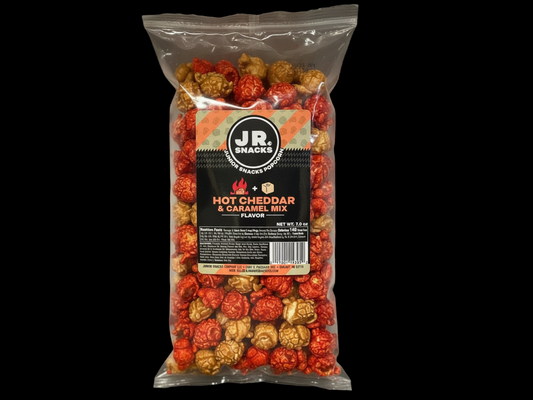 Junior Snacks Hot Cheddar & Caramel Mix